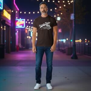 Anvil Schwetty Nuts Graphic T Shirt Brown XL